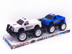 Friction Cross-country Police Car(2in1) toys