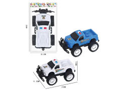 Friction Police Car(2C) toys