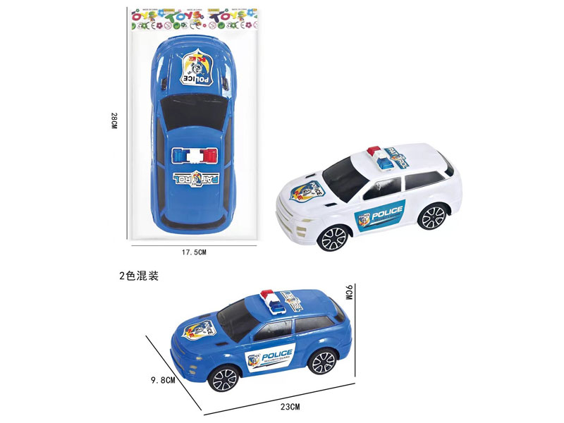 Friction Police Car(2C) toys