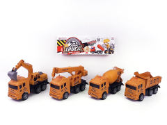 Friction Construction Truck(4S) toys