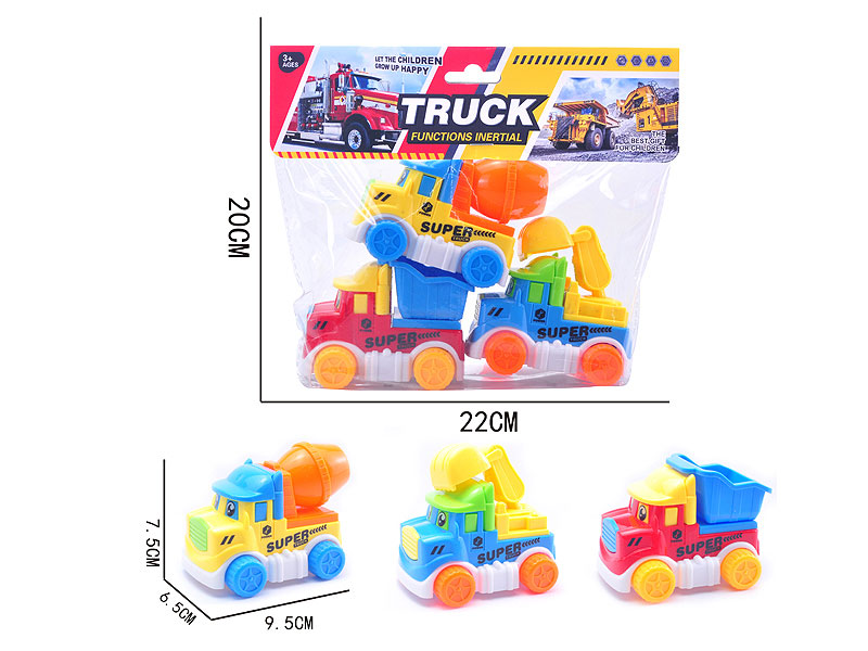 Friction Construction Truck(3in1) toys