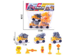 Friction Construction Truck Set(3in1) toys