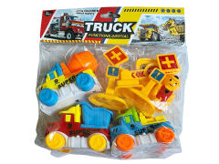 Friction Construction Truck(3in1) toys