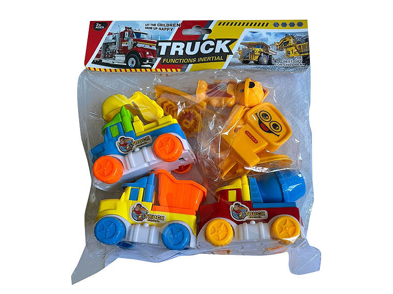 Friction Construction Truck Set(3in1) toys