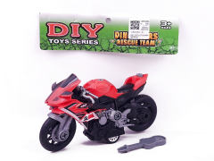 Friction Diy Motorcycle(2C) toys