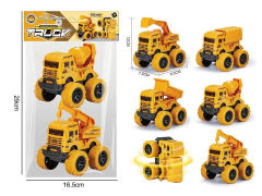 Friction Stunt Construction Truck(2in1) toys