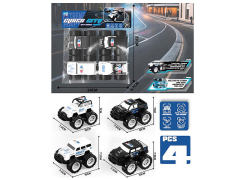 Friction Stunt Police Car(4in1) toys