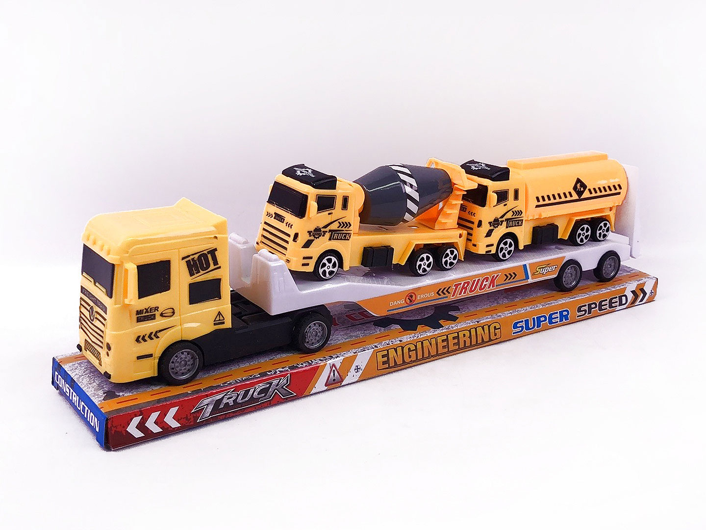 Friction Truck Tow Construction Truck toys