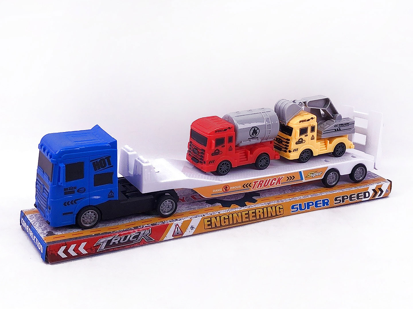 Friction Truck Tow Construction Truck toys