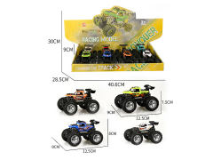 Friction Cross-country Car(8in1) toys