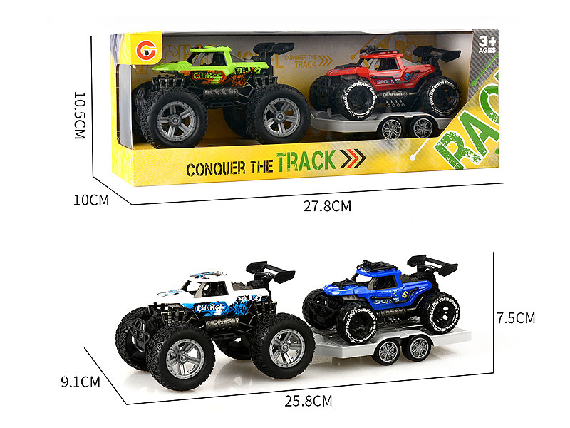 Friction Cross-country Car(2C) toys