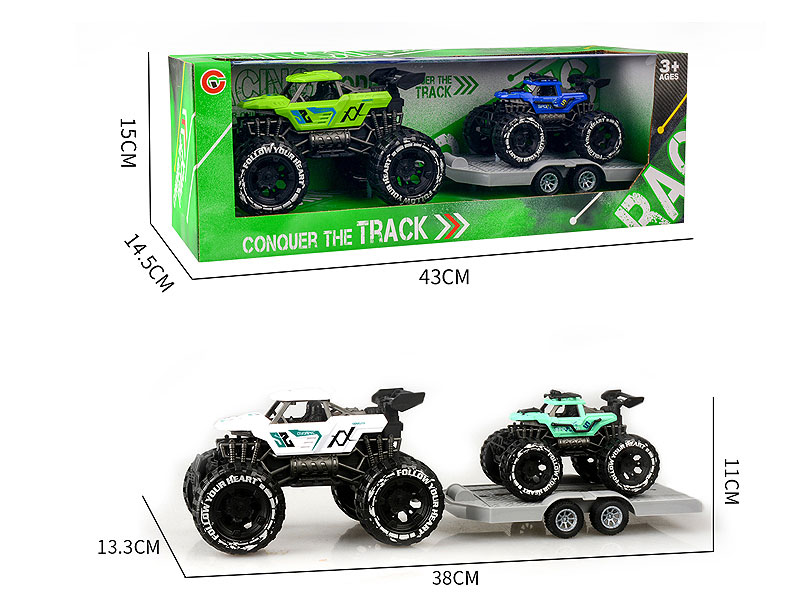 Friction Cross-country Car(2C) toys