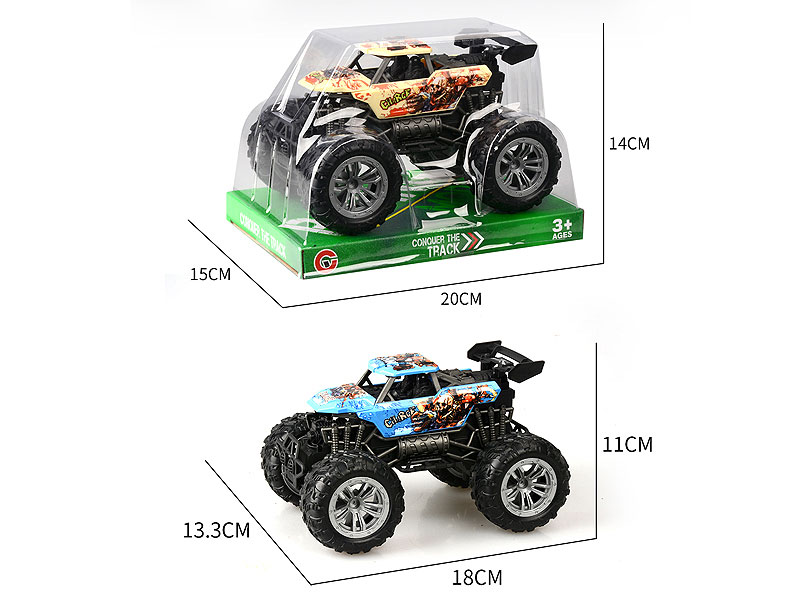 Friction Cross-country Car(2C) toys