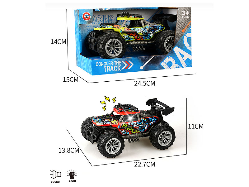 Friction Cross-country Car W/L_S(2C) toys