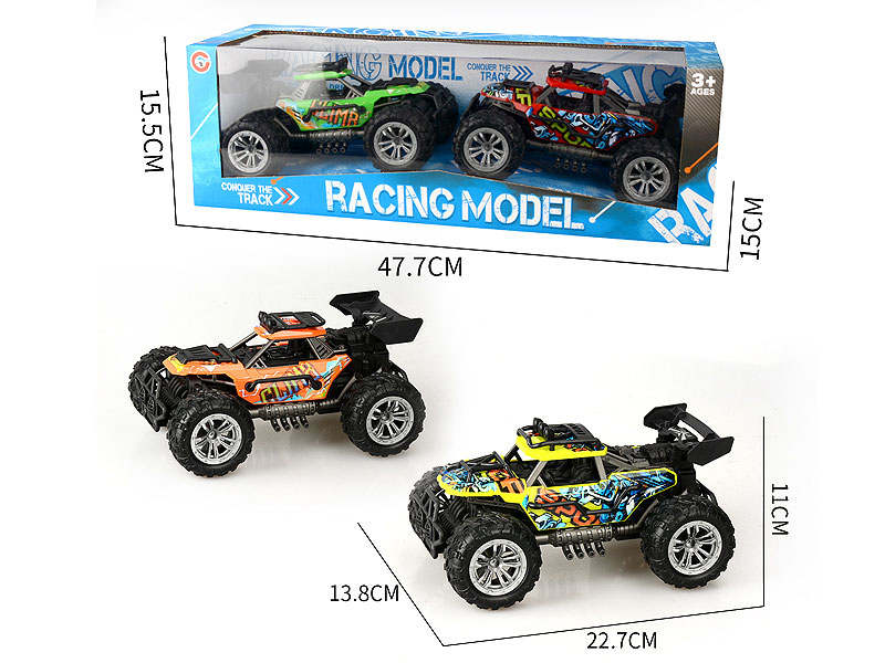 Friction Cross-country Car(2in1) toys