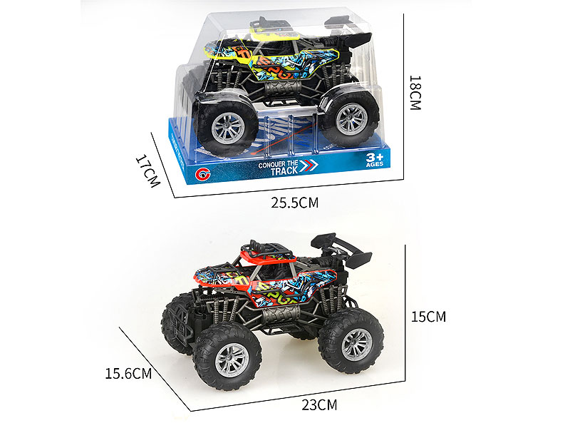 Friction Cross-country Car(2C) toys