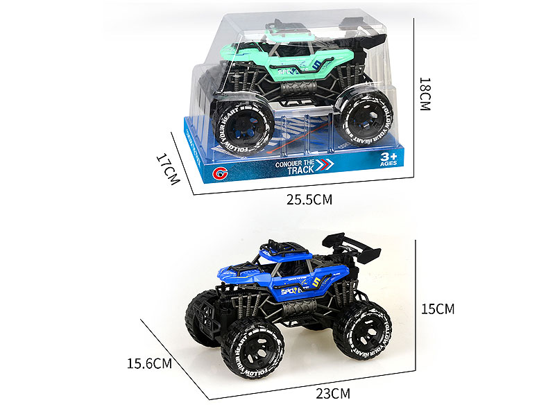 Friction Cross-country Car(2C) toys