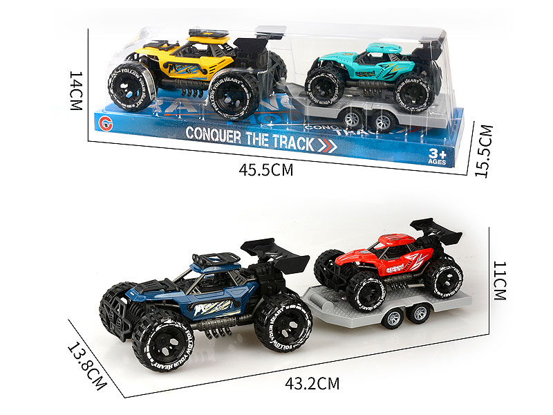 Friction Cross-country Car(2C) toys