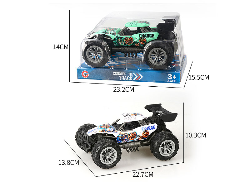 Friction Cross-country Car(2C) toys