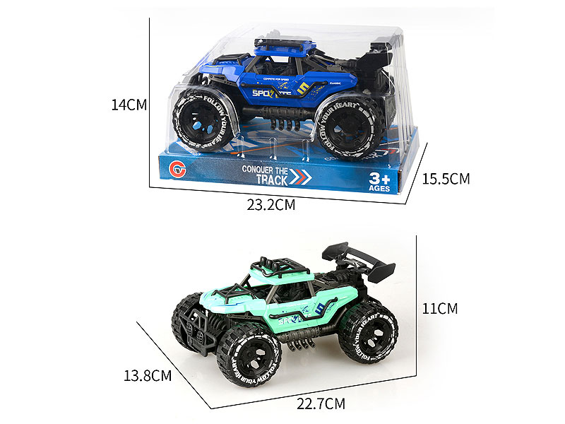 Friction Cross-country Car(2C) toys