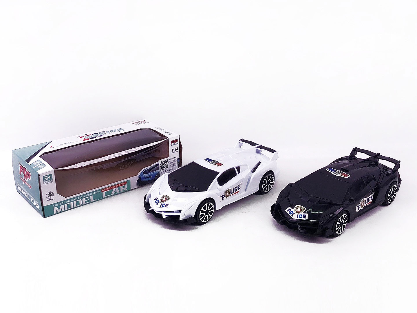 Friction Police Car(2C) toys