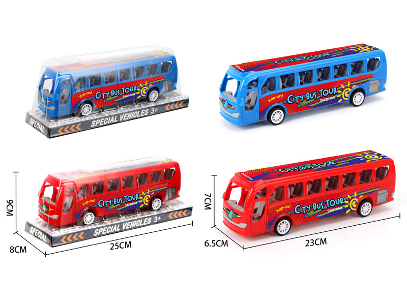 Friction Bus(2C) toys