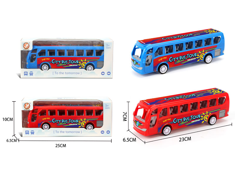 Friction Bus(2C) toys