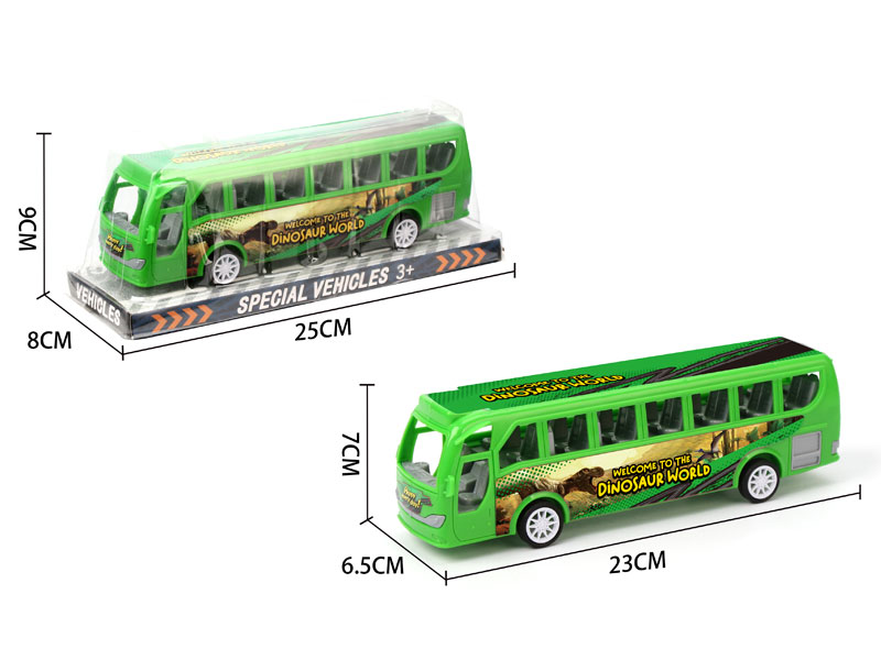 Friction Bus toys