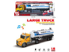 1:16 Friction Spray Oil Truck W/L_M toys