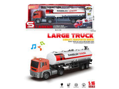 1:16 Friction Spray Oil Truck W/L_M toys