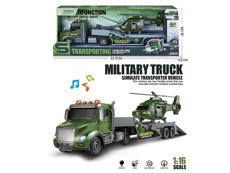 1:16 Friction Tow Truck W/L_M toys