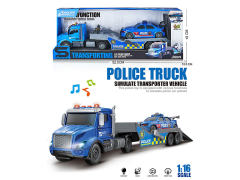 1:16 Friction Tow Truck W/L_M toys