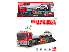 1:16 Friction Tow Truck W/L_M toys