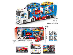 Friction City Double Layer Transport Truck W/L_M