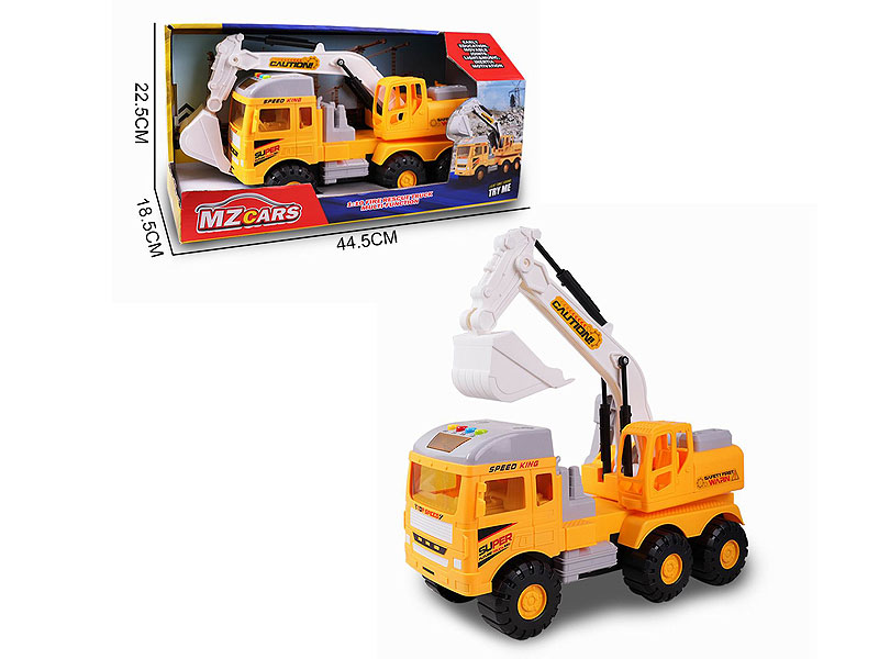 Friction Construction Truck W/L_M toys