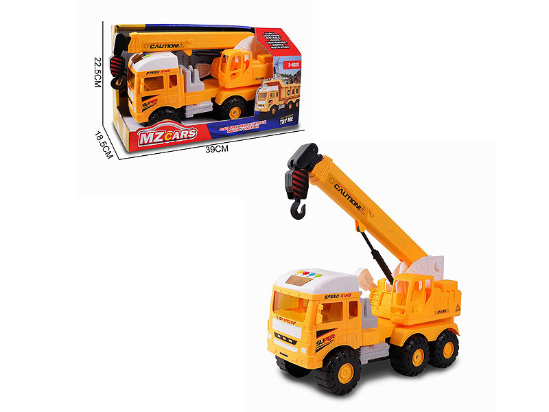 Friction Construction Truck W/L_M toys