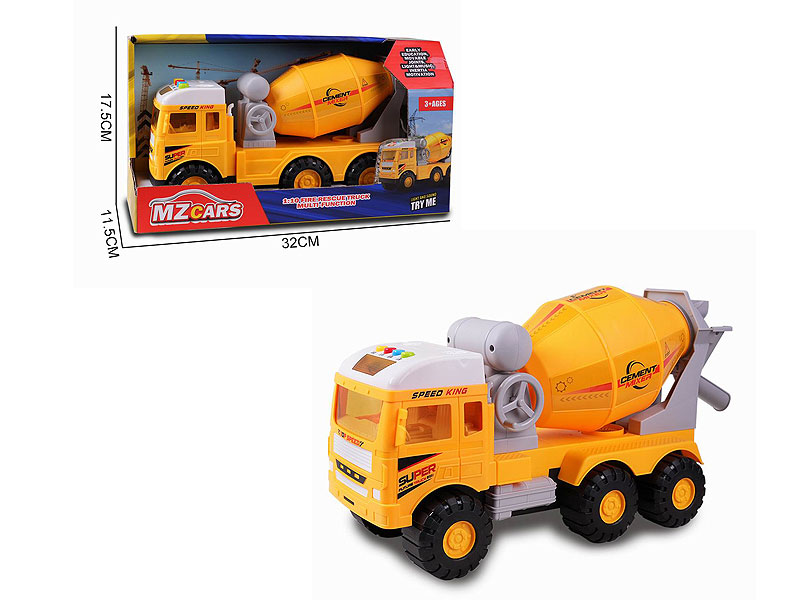 Friction Construction Truck W/L_M toys