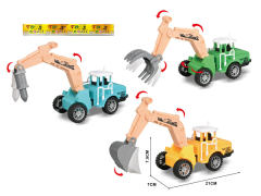 Friction Construction Truck(3S) toys