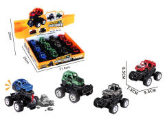 Friction Cross-country Car(12in1) toys