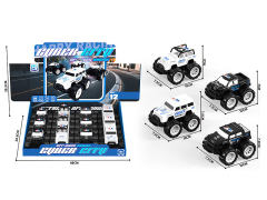 Friction Stunt Police Car(12in1) toys