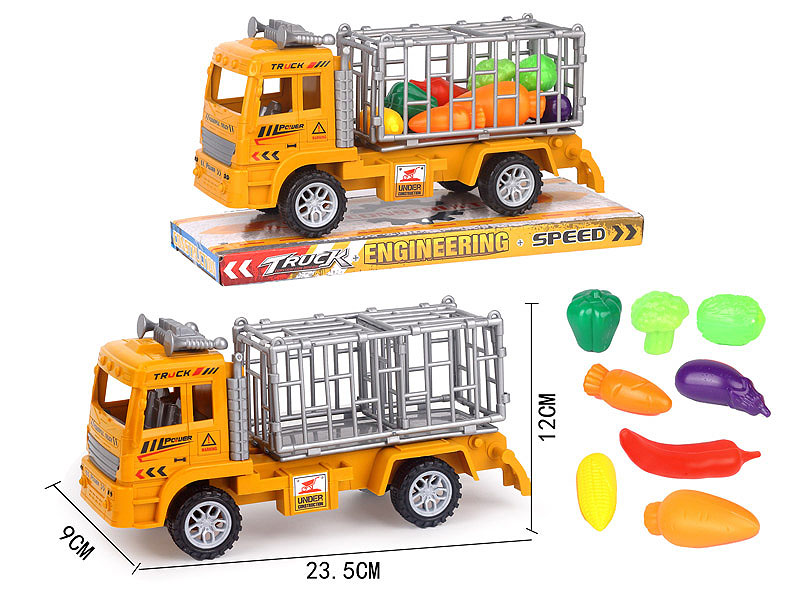 Friction Fruit Truck toys