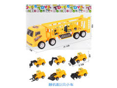 Friction Double Deck Trailer toys