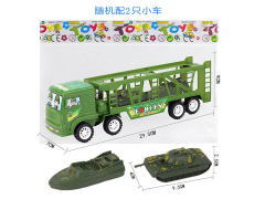 Friction Double Deck Trailer toys