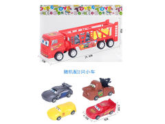 Friction Double Deck Trailer toys