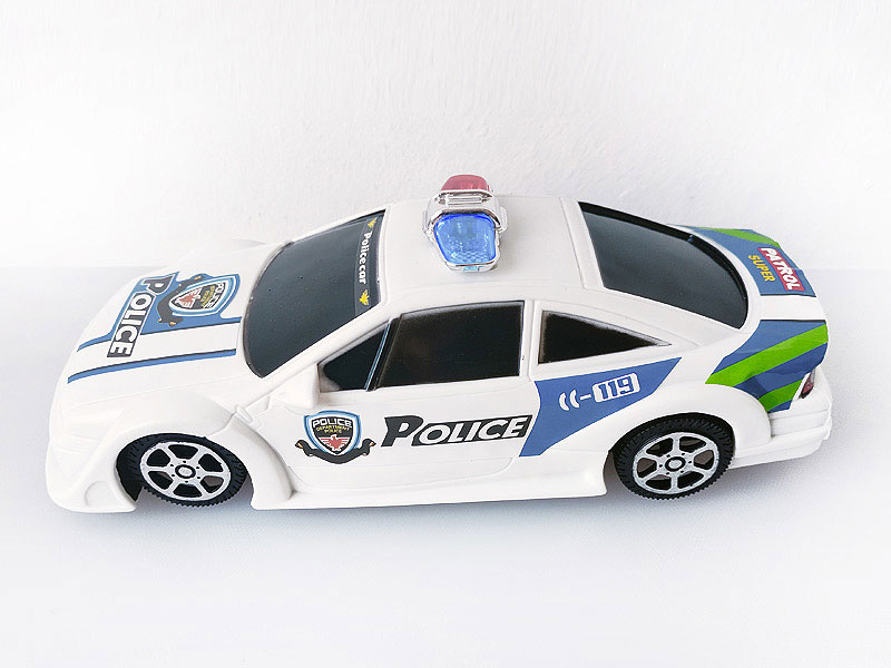 Friction Police Car toys