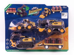 Friction Construction Truck Set toys