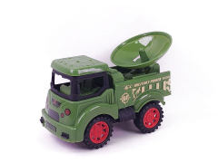 Friction Military Car(3S) toys