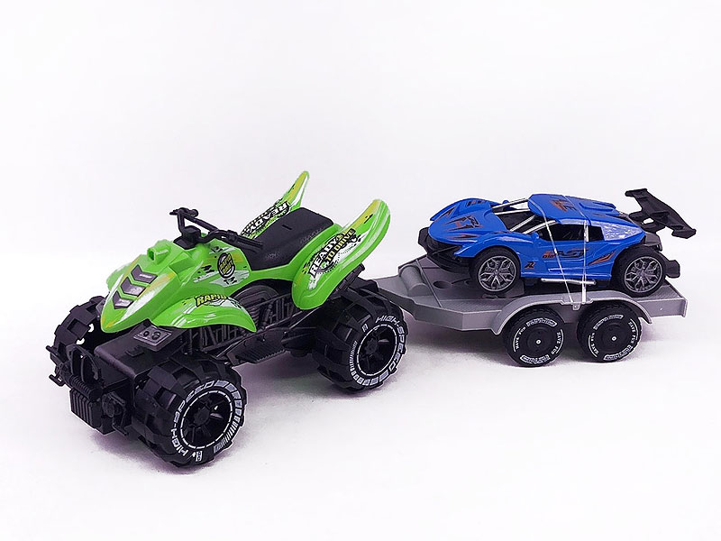 Friction Motorcycle Tow Truck(3C) toys