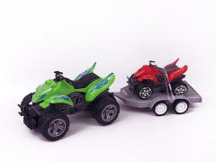 Friction Motorcycle Tow Truck(3C) toys