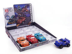 Frction Transforms Car(12in1) toys